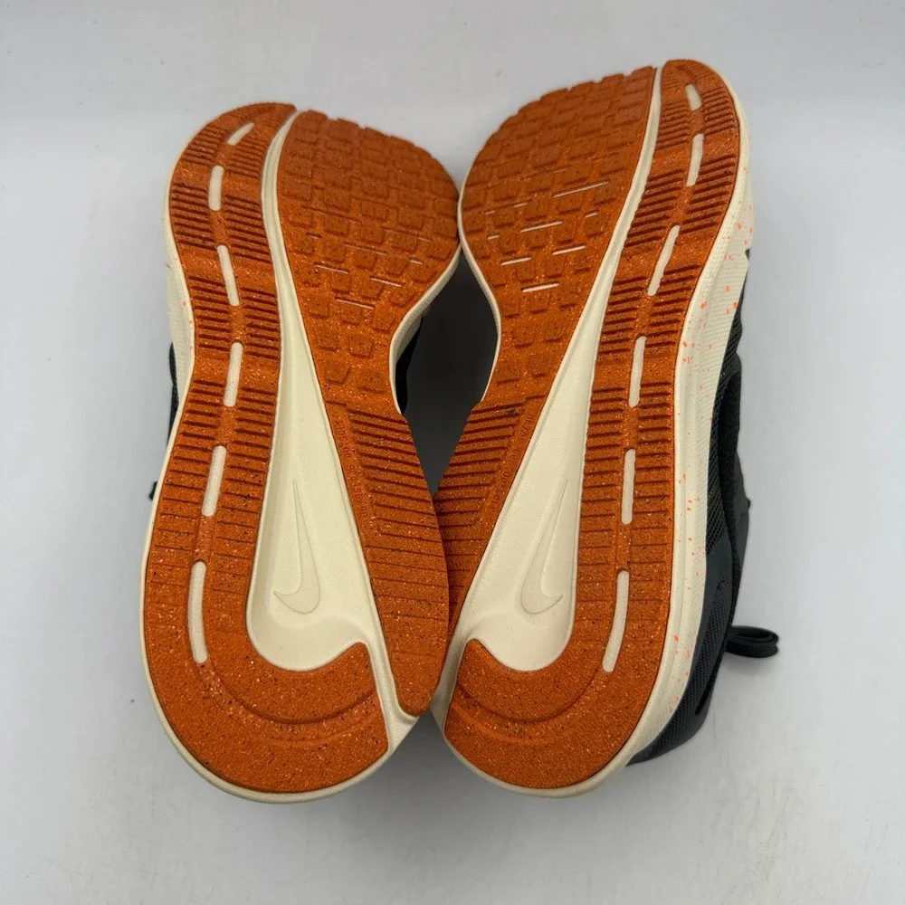 Nike Run Swift 3 Shoes Mens Size 9.5 Iron Grey Total Orange Running HV5226-068